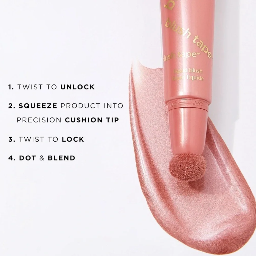 $11❤️‍🔥 Tarte Blush Tape Travel Size RED 🪞 NEW Mini Wand